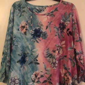 Allison Daley Floral Blouse